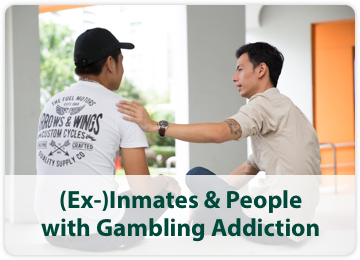 Ex-Inmates-People with gambling addiction